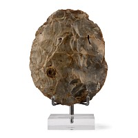 Large Stone Age Flint Ovate Handaxe