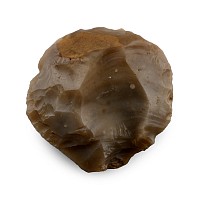 Stone Age Discoid Flint Knife