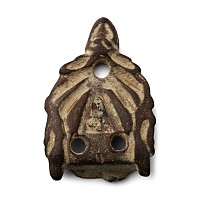 Anglo-Scandinavian Viking Bronze Stirrup Apex Mount