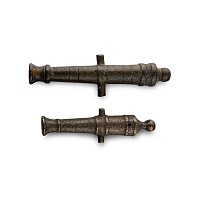 Georgian Bronze Toy Cannon Group