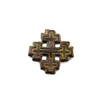 Medieval Bronze Knight's Holy Sepulchre Badge