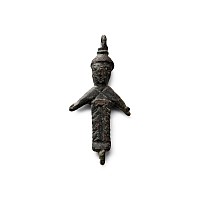 Celtic Bronze Figural Pendant