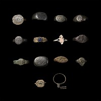 Roman and Later Bronze and Silver Ring Collection