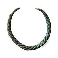 Viking Period Bronze Twisted Bracelet