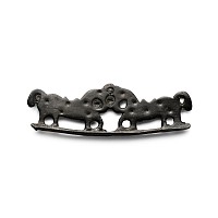 Late Roman Bronze Fire Steel Handle