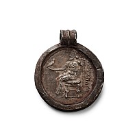 Greek Alexander the Great Tetradrachm in Silver Pendant