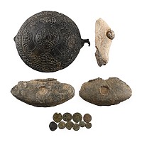 Roman Coin and Later Artefact Group