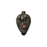 Roman Bronze Hinged Seal Box with Phallus
