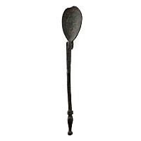 Roman Bronze Swan-Necked Spoon