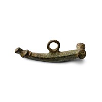 Roman Bronze Phallic Pendant