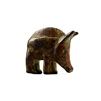 Celtic Bronze Boar Statuette