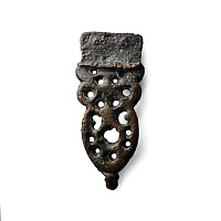 Late Anglo-Saxon Bronze Strap End