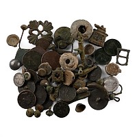 Medieval and Later Bronze and Lead Artefact Group