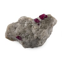 Natural Ruby Crystal Mineral Display Specimen