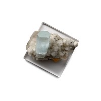 Aquamarine Crystal Mineral Display Specimen