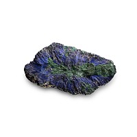 Azurite with Malachite Mineral Display Specimen