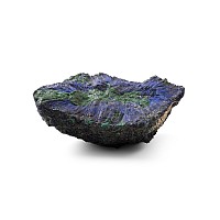 Azurite with Malachite Mineral Display Specimen