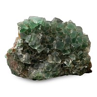 Green Fluorite Crystal Mineral Display Specimen
