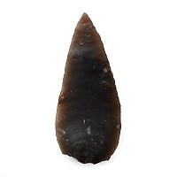 British Stone Age Knapped Flint Levallois Point