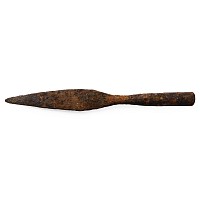 Large Viking Period Iron Socketted Spearhead