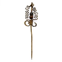 Tudor 'Thames' Gilt Bronze Clothes Pin