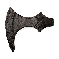 Viking Age Iron Hooked Axehead