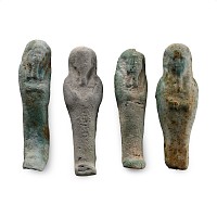Egyptian Faience Shabti Collection