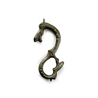 Viking Bronze Dragon-Headed Sword Hanger