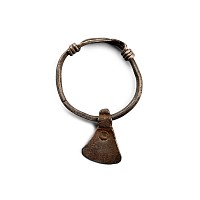 Viking Age Silver Axe Pendant