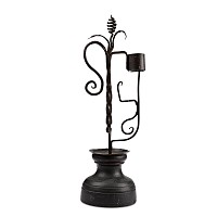 Published Iron Alpine Candle Holder