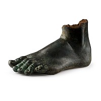 Life-Size Roman Statue Foot of a Young Athlete