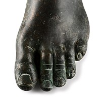 Life-Size Roman Statue Foot of a Young Athlete