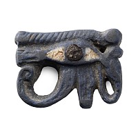 Egyptian Faience Eye of Horus Amulet