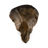 Stone Age Flaked Flint Graver Tool