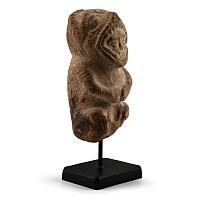 Aztec Stone Seated Figure