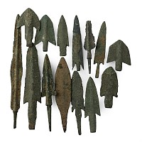 Luristan Bronze Arrowhead Collection