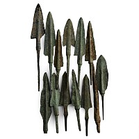 Luristan Bronze Arrowhead Collection