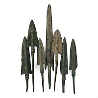 Luristan Bronze Arrowhead Collection