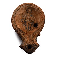 Roman Terracotta Oil Lamp