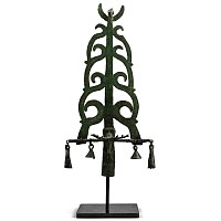 Scythian Bronze Military Standard Finial with Animals