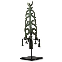 Scythian Bronze Military Standard Finial with Animals