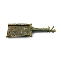 Roman Bronze Batillum Incense Shovel