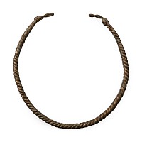 Viking Period Bronze Twisted Neck Torc