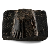 Egyptian Basalt Statue Base For The Priest Hor-sa-aseti