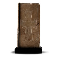 Byzantine Stone Carving of Saint Peter