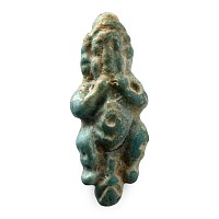 Egyptian Faience Phallic Figure Amulet