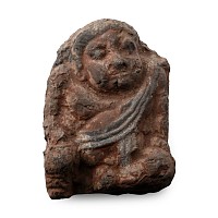 Chinese Song Terracotta Tile with Budai