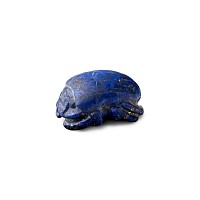 Egyptian Lapis Lazuli Heart Scarab