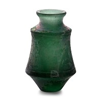 Roman Emerald Green Glass Vessel