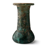 Roman Cast Glass Cotton Reel Vessel
